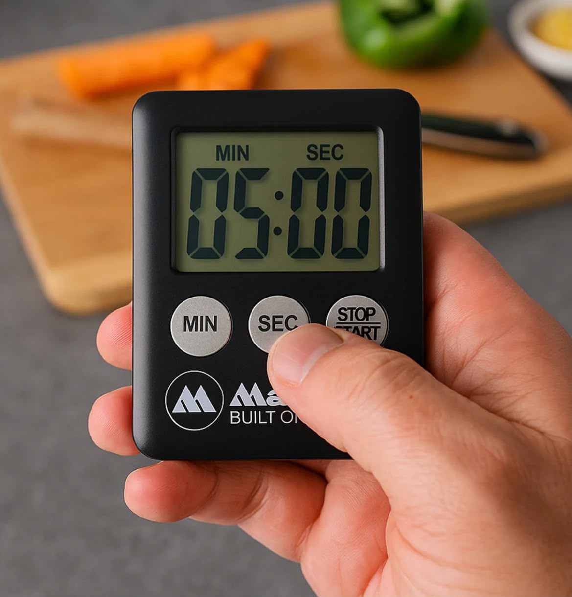 Digital kitchen countdown timer