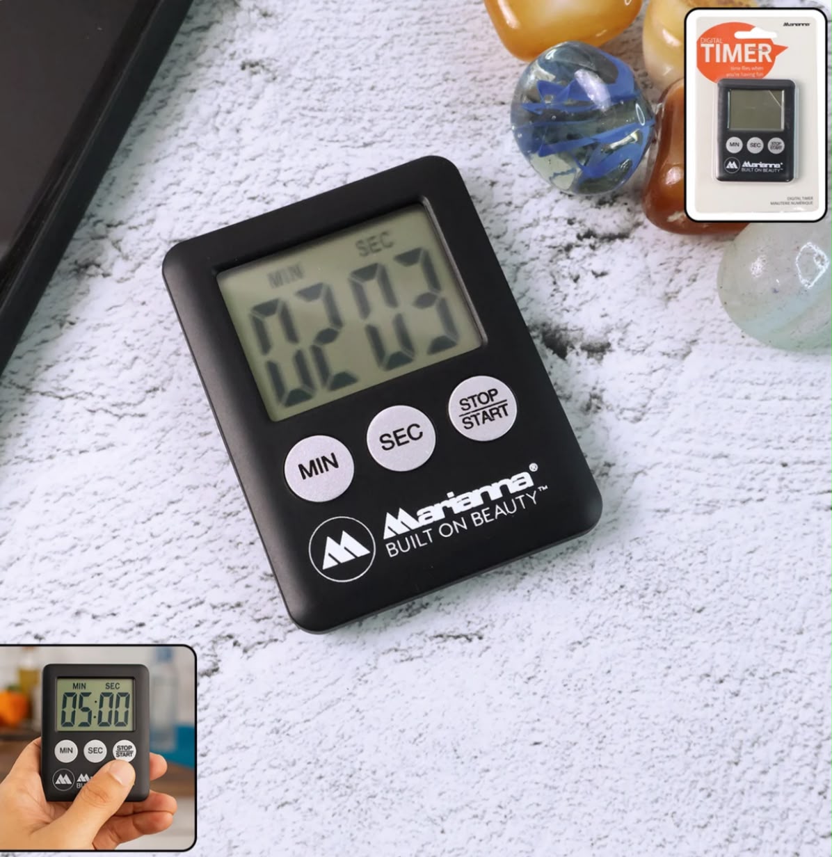 Digital kitchen countdown timer